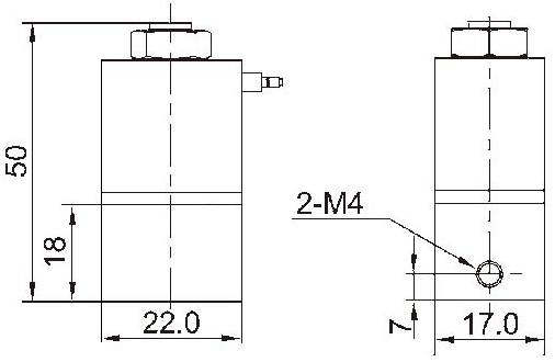 2V 尺寸2V010-M4