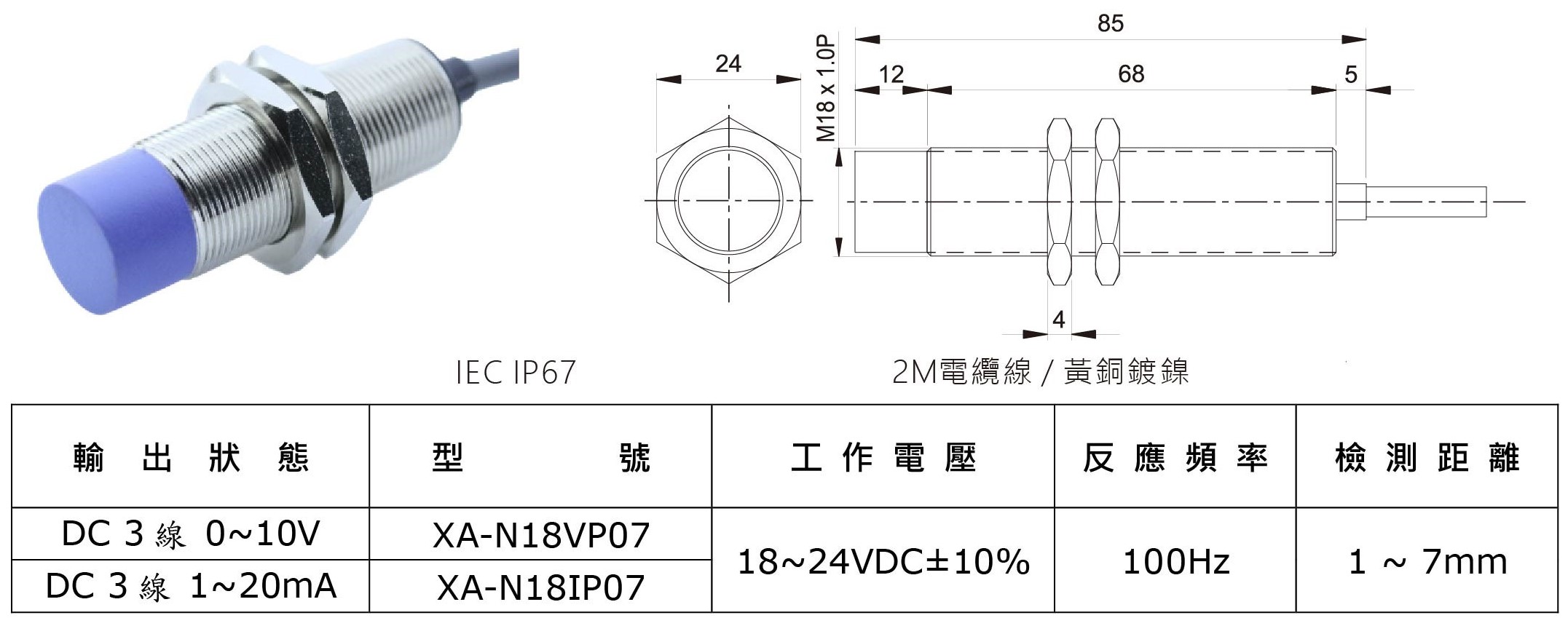 XA-系列-類比輸出近接開關-1-2