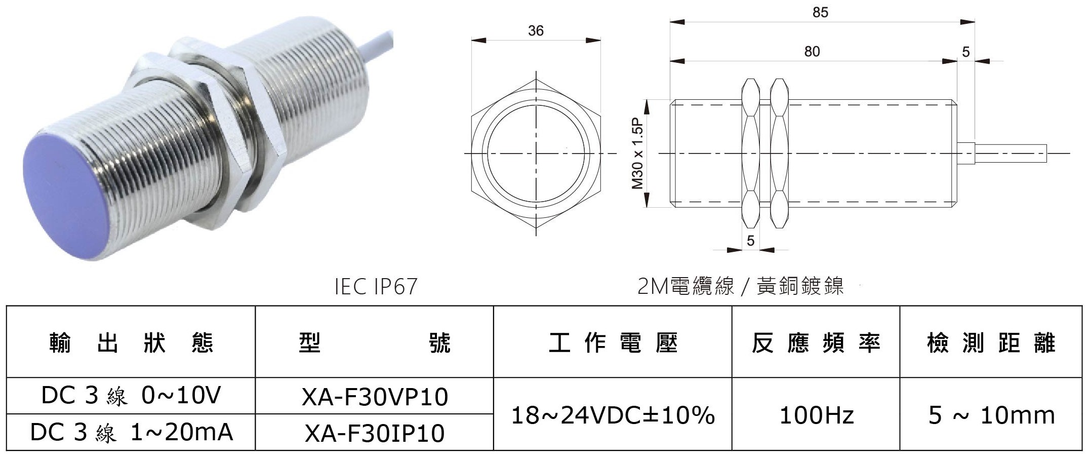XA-系列-類比輸出近接開關-1-3